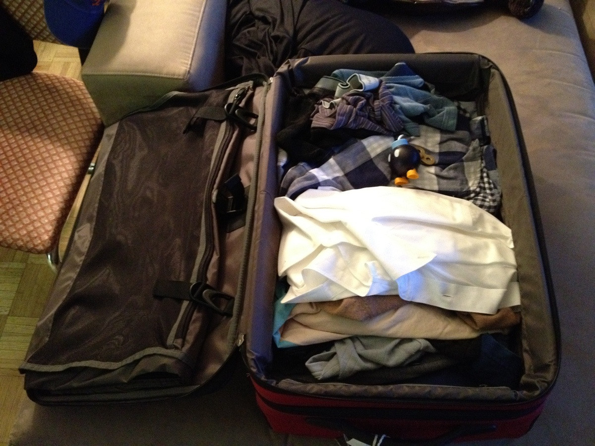 TSA is failing us. This bag went right through security.